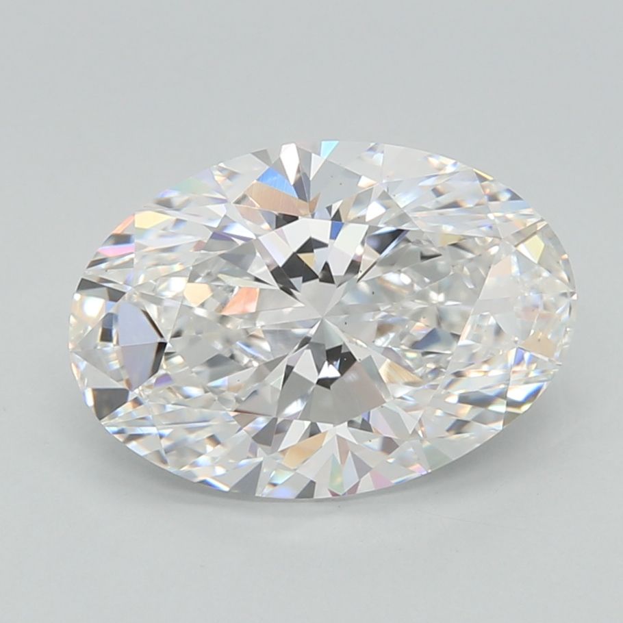 2.90 ct. oval Lab Grown Diamond front image