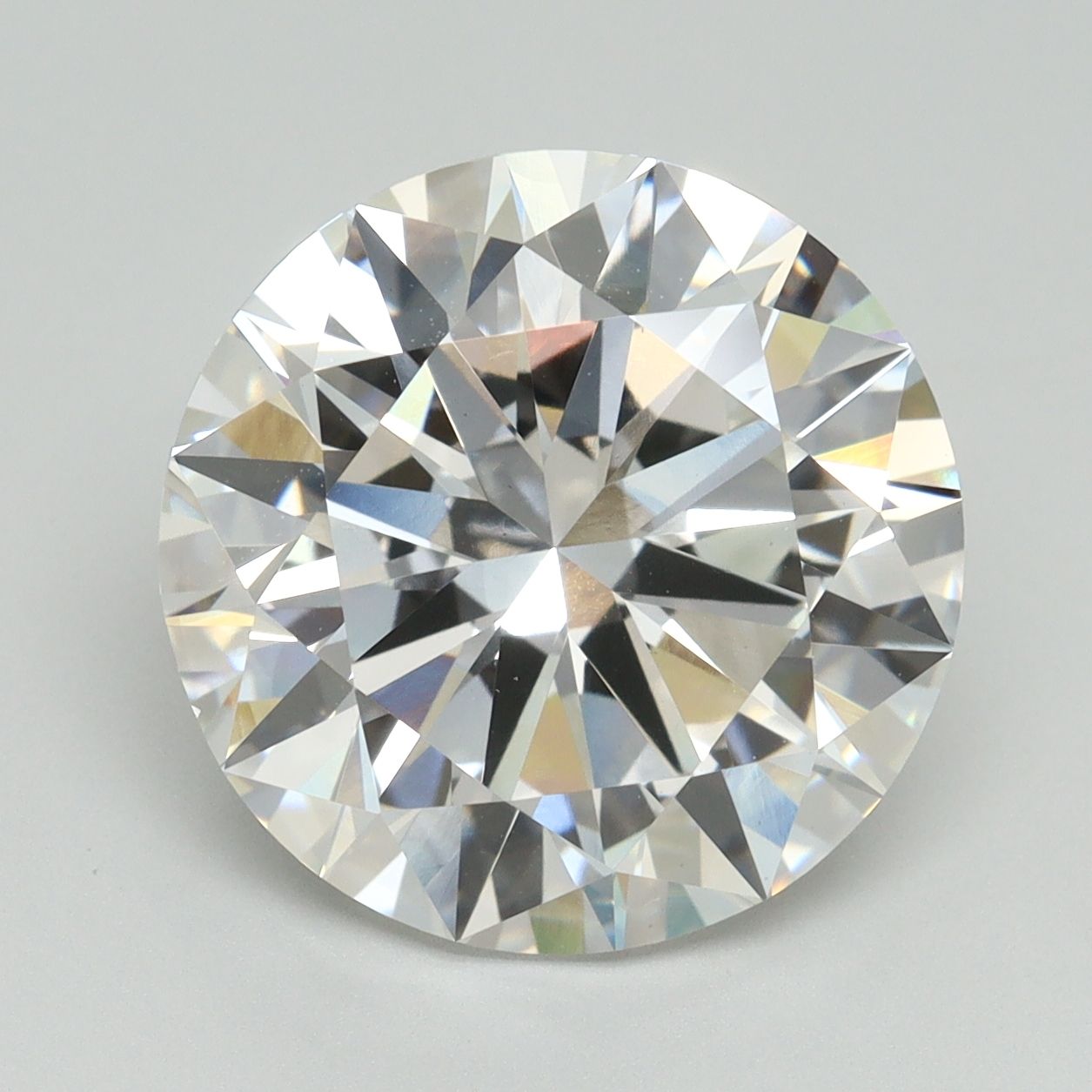 7.01 ct. round Lab Grown Diamond front image