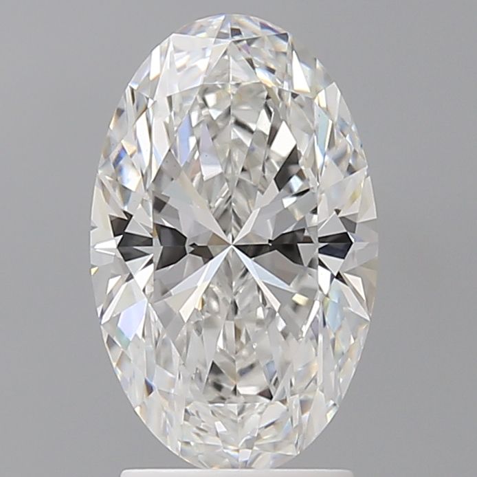 2.56 ct. oval Lab Grown Diamond front image