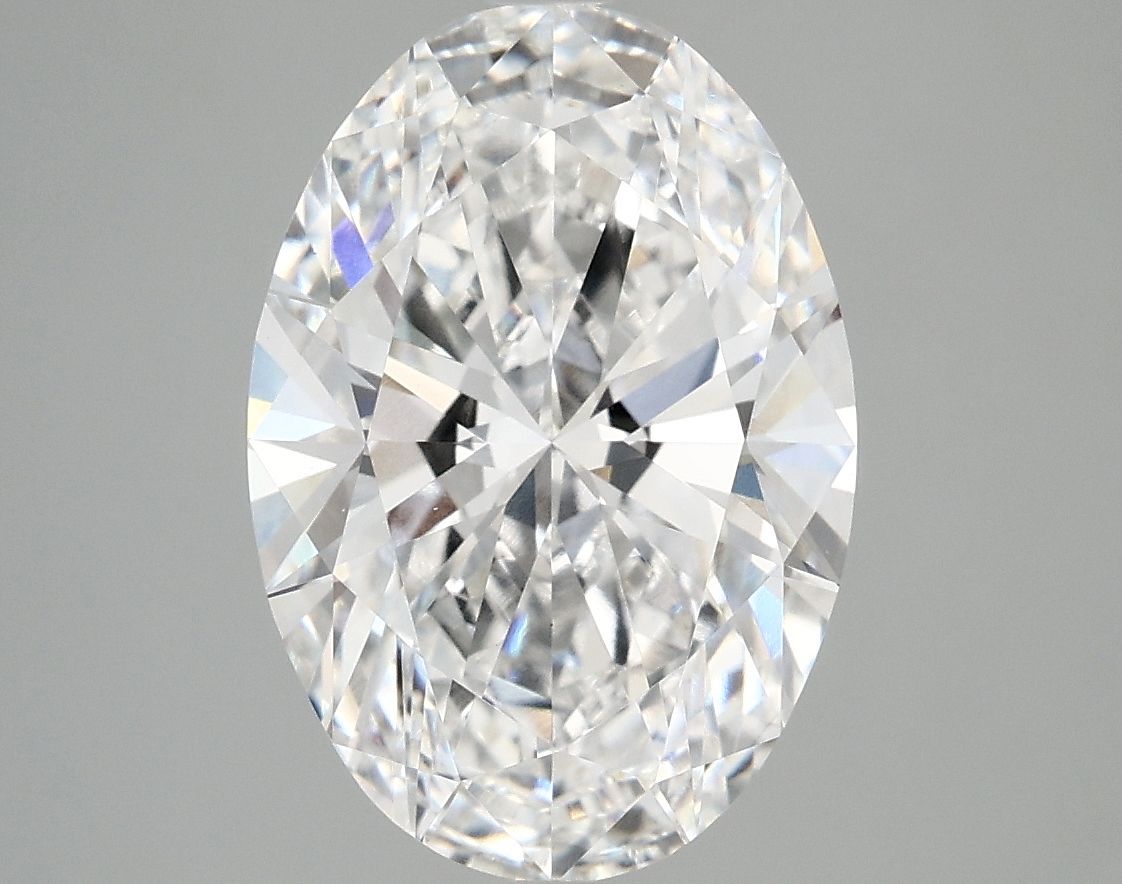 3.91 ct. oval Lab Grown Diamond front image