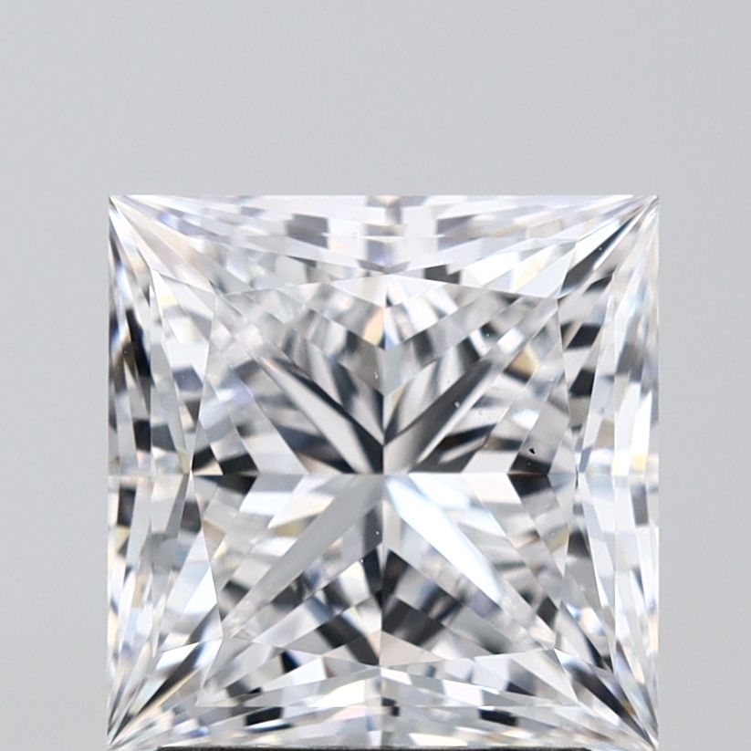 2.52 ct. princess Lab Grown Diamond front image