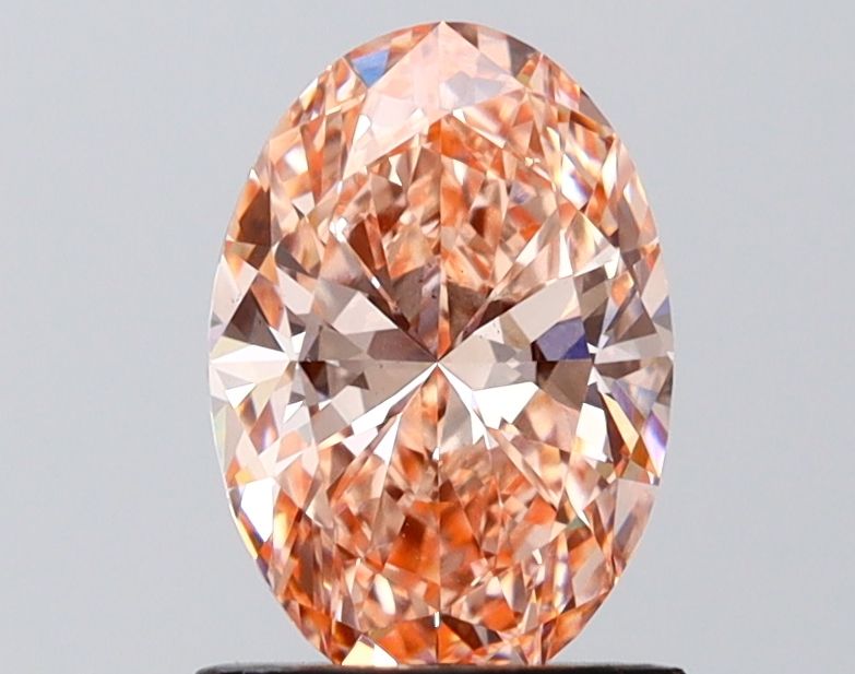 1.41 ct. oval Lab Grown Diamond front image
