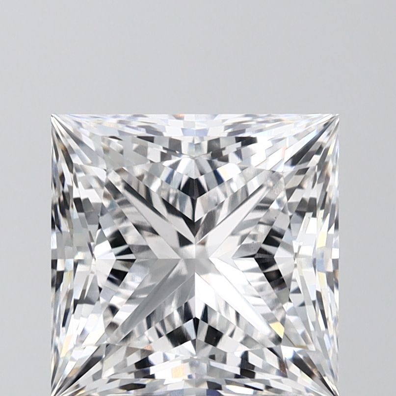 4.08 ct. princess Lab Grown Diamond front image