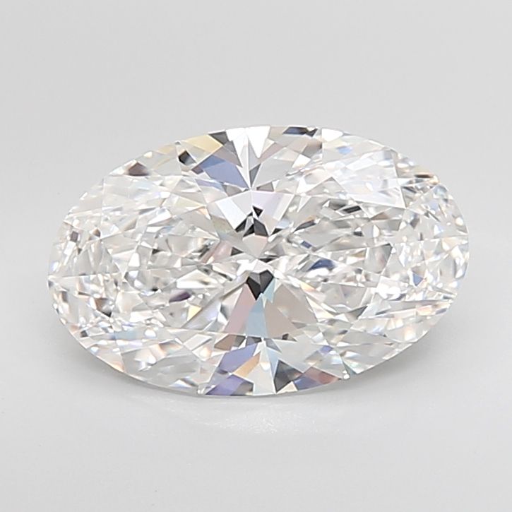 6.03 ct. oval Lab Grown Diamond front image