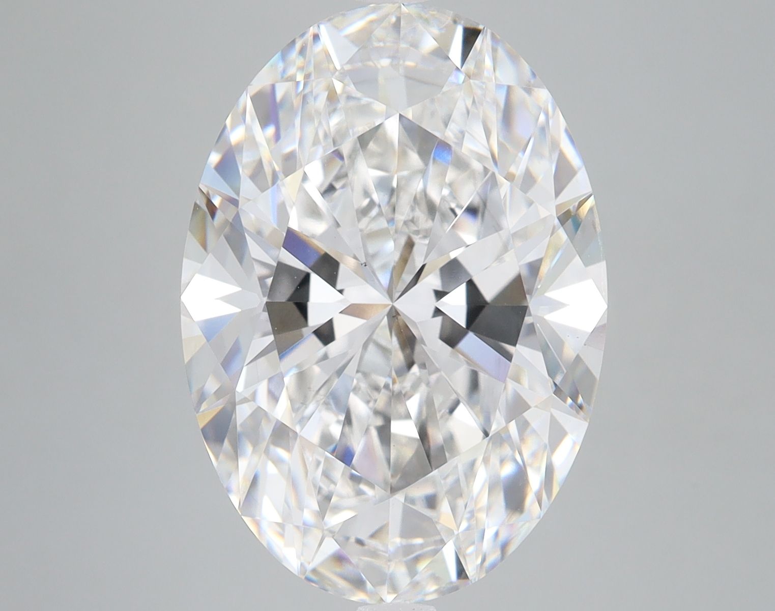 8.44 ct. oval Lab Grown Diamond front image
