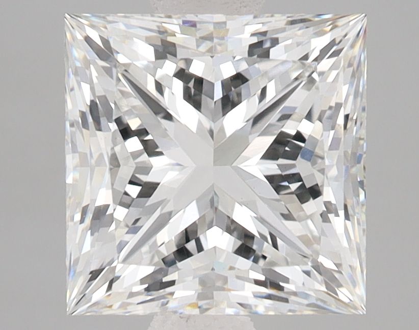 3.45 ct. princess Lab Grown Diamond front image