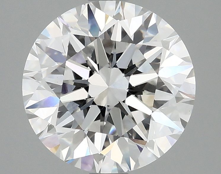 2.57 ct. round Lab Grown Diamond front image