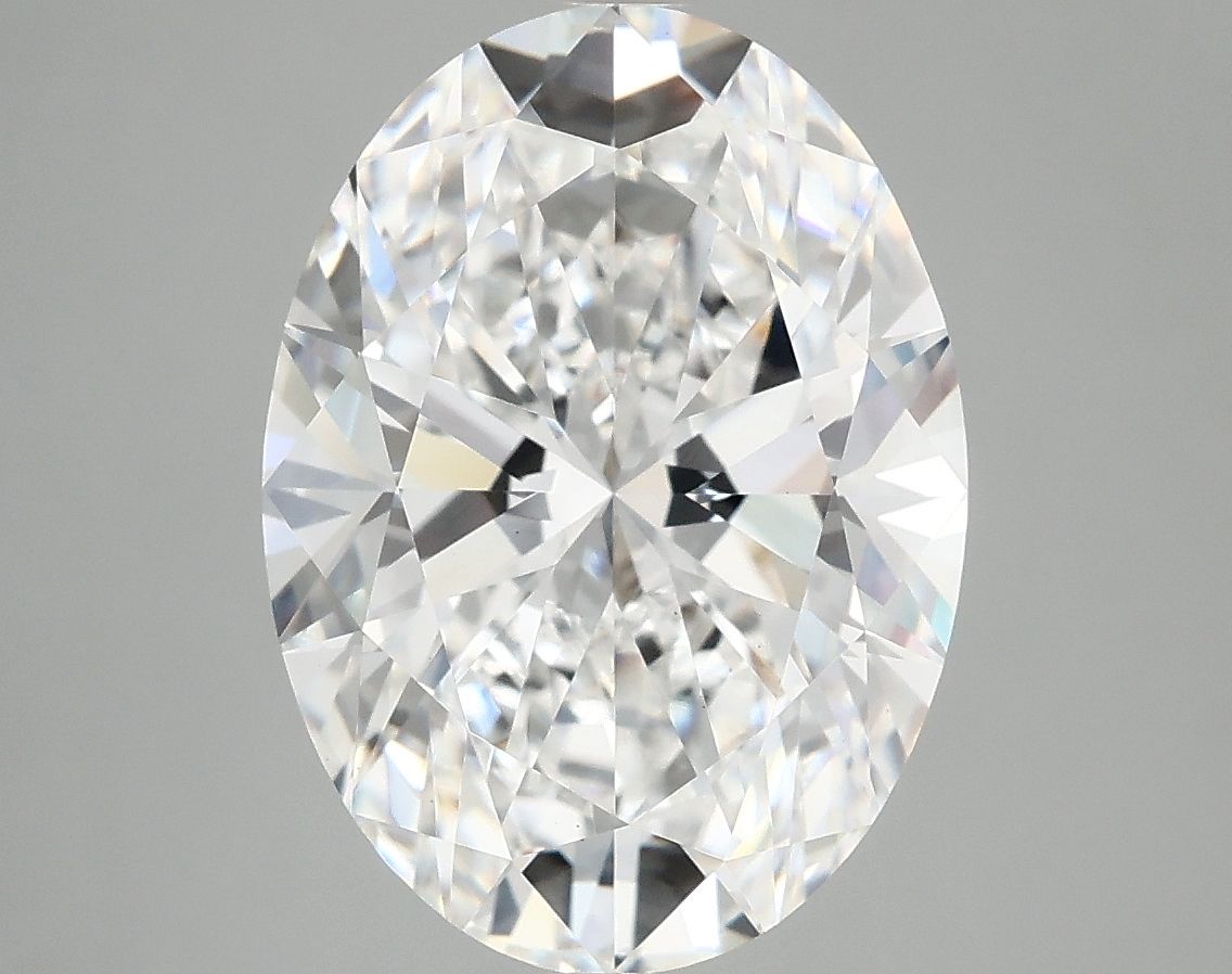 5.09 ct. oval Lab Grown Diamond front image
