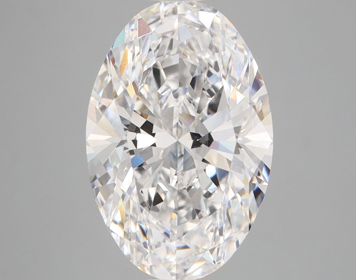 4.06 ct. oval Lab Grown Diamond front image