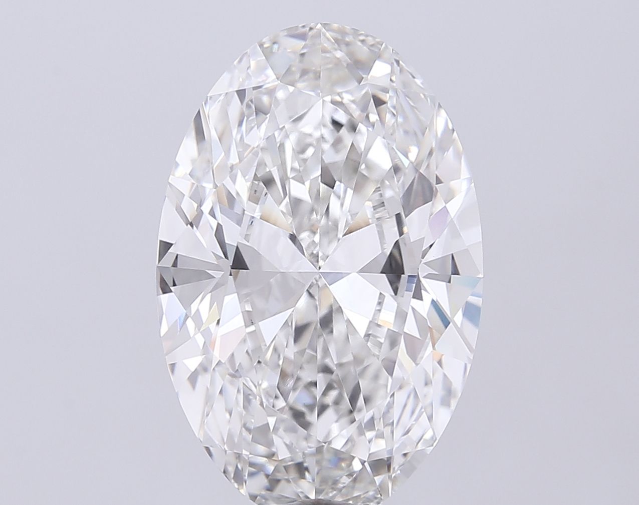 10.06 ct. oval Lab Grown Diamond front image