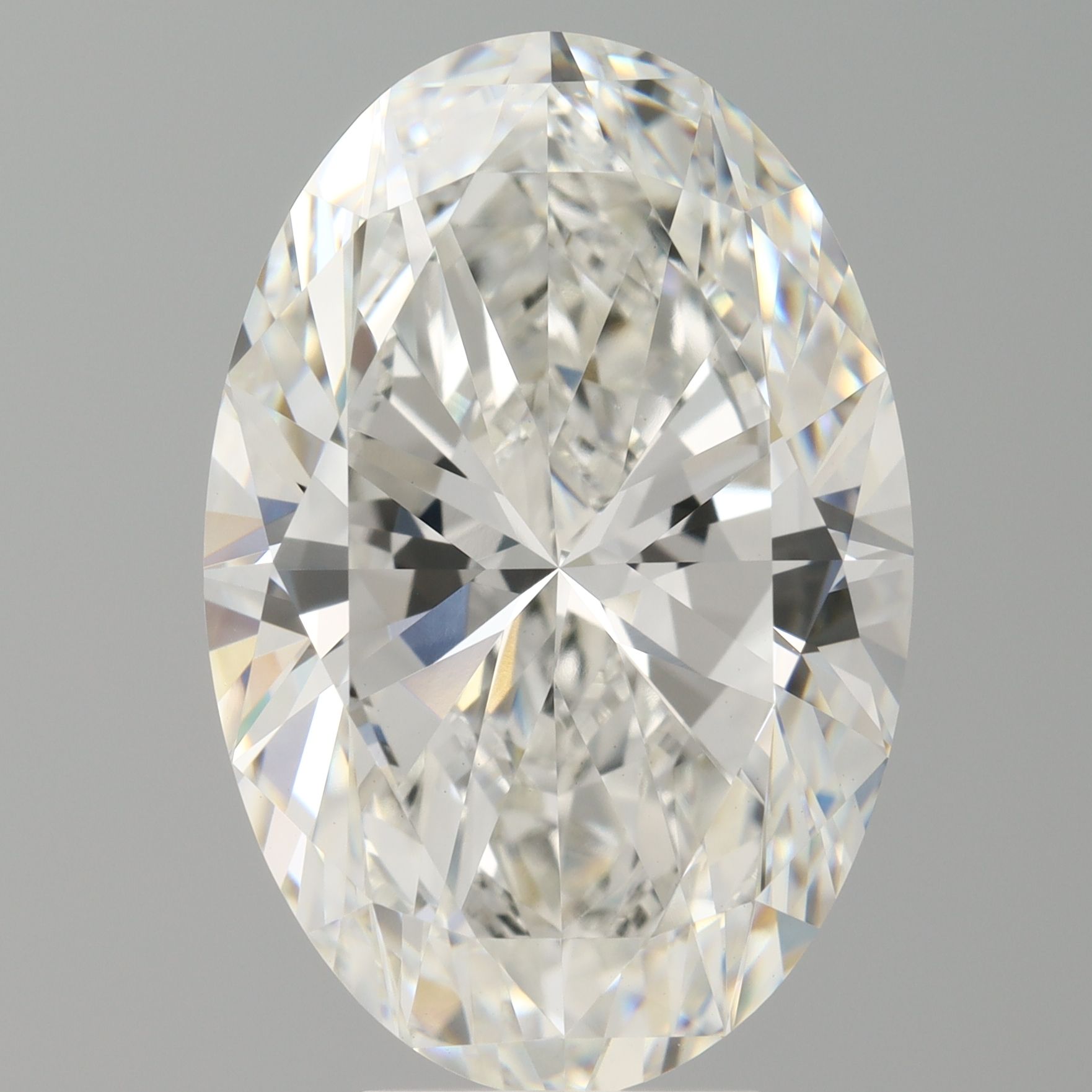 6.72 ct. oval Lab Grown Diamond front image