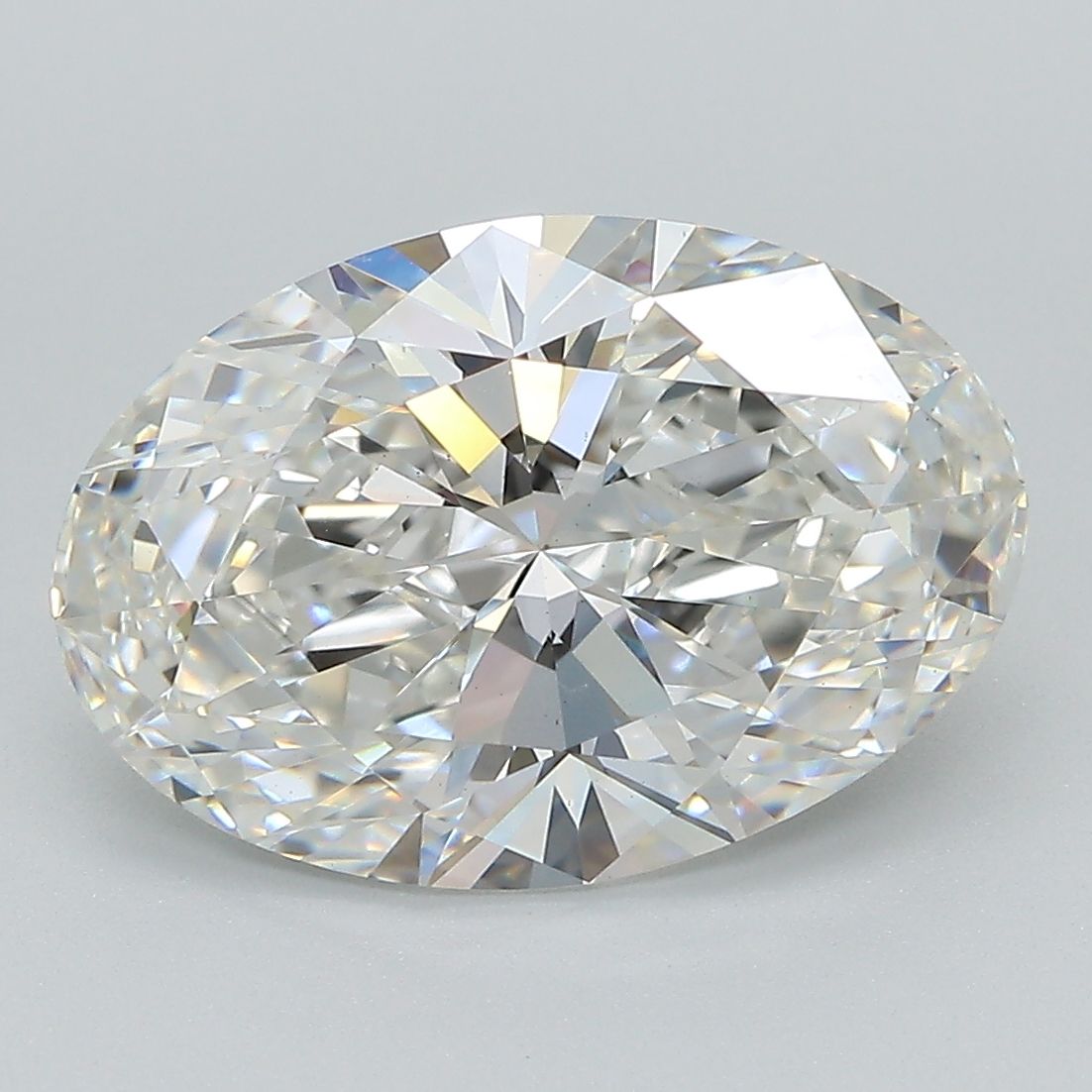 4.75 ct. oval Lab Grown Diamond front image
