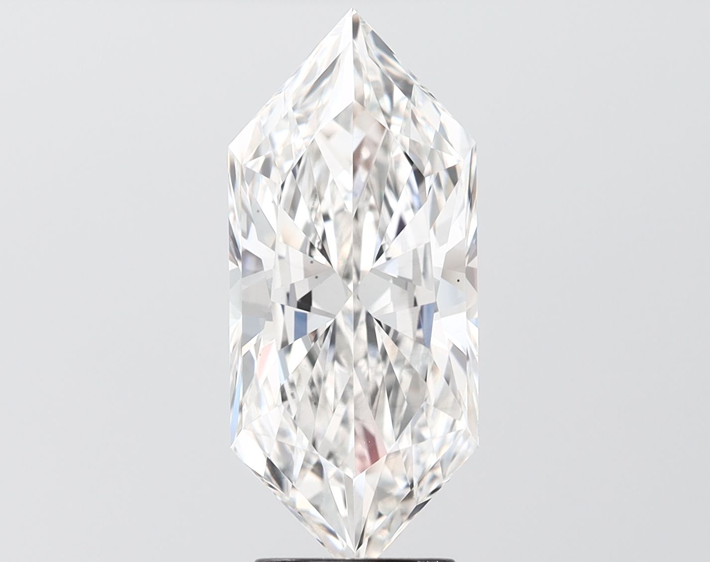 4.09 ct lab-grown Hexagonal Diamond