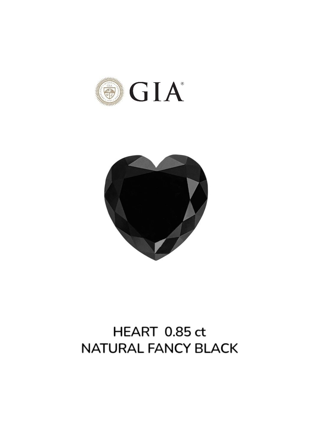 0.85 ct Heart diamond