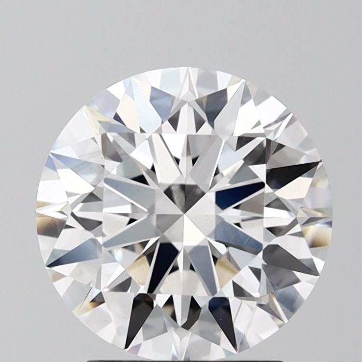 2.56 ct. round Lab Grown Diamond front image