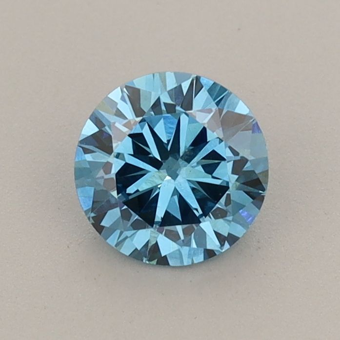 0.62 CT Fancy Vivid Blue ROUND
