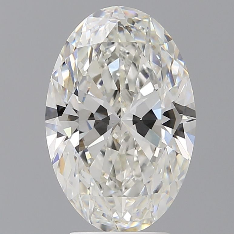 4.06 ct. oval Lab Grown Diamond front image