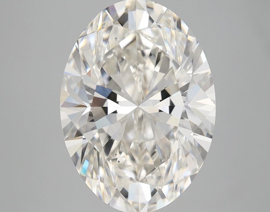 4.09 ct. oval Lab Grown Diamond front image