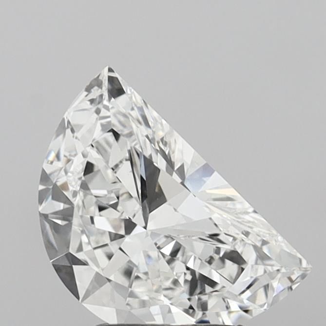 1.54 ct lab-grown Half moon Diamond