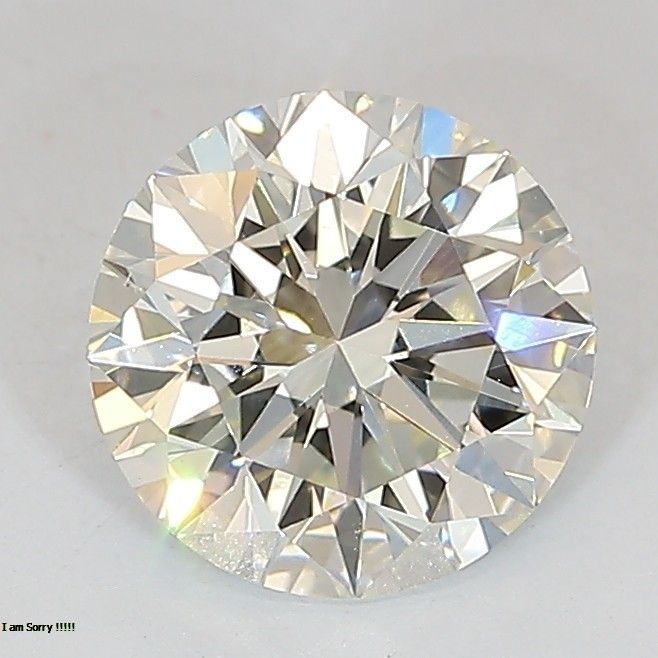 1.56 ct. round Lab Grown Diamond front image