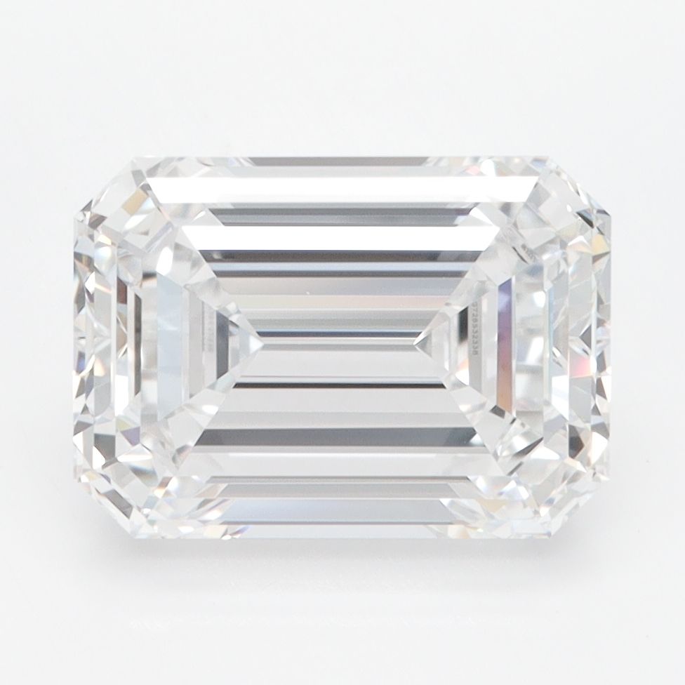 4.03 ct. emerald Lab Grown Diamond front image