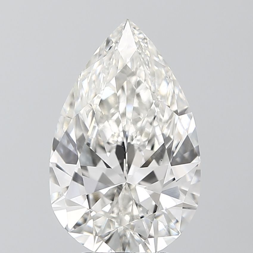 4.01 ct. pear Lab Grown Diamond front image