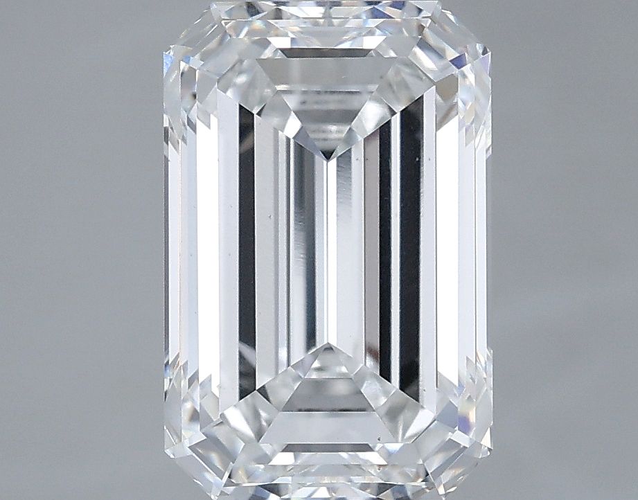 3.78 ct. emerald Lab Grown Diamond front image