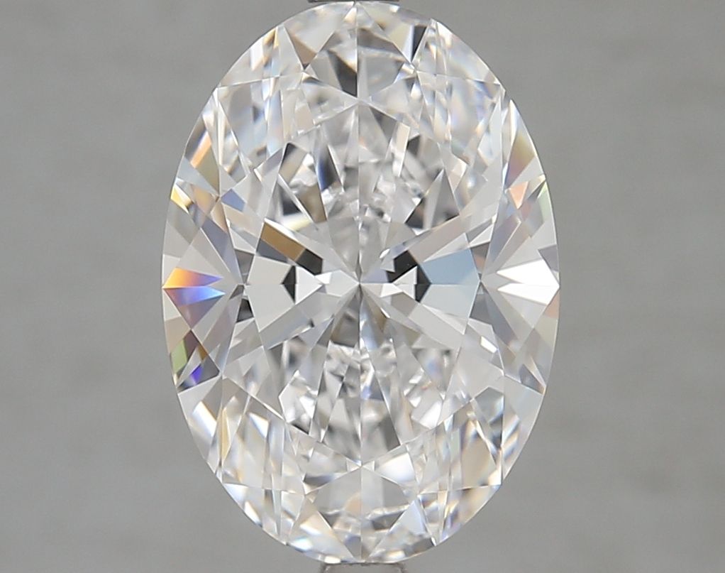 4.33 ct. oval Lab Grown Diamond front image