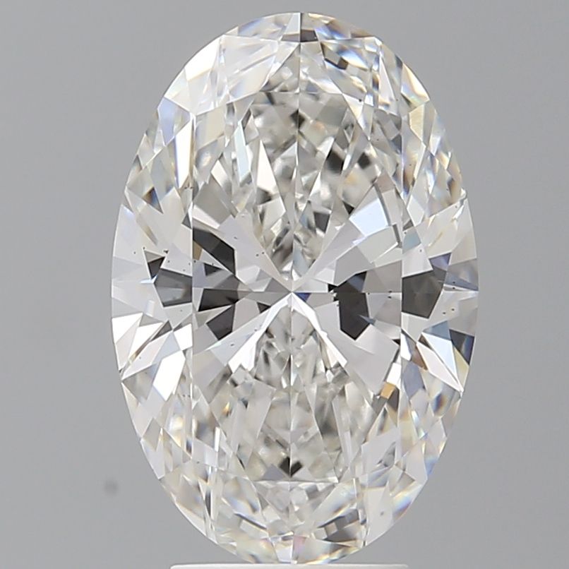 4.52 ct. oval Lab Grown Diamond front image