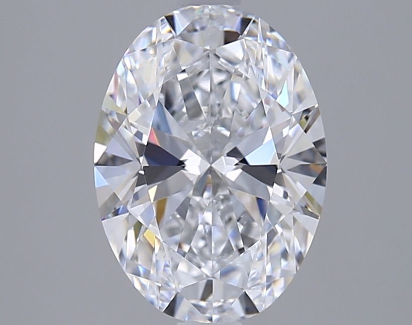 2.08 ct. oval Lab Grown Diamond front image
