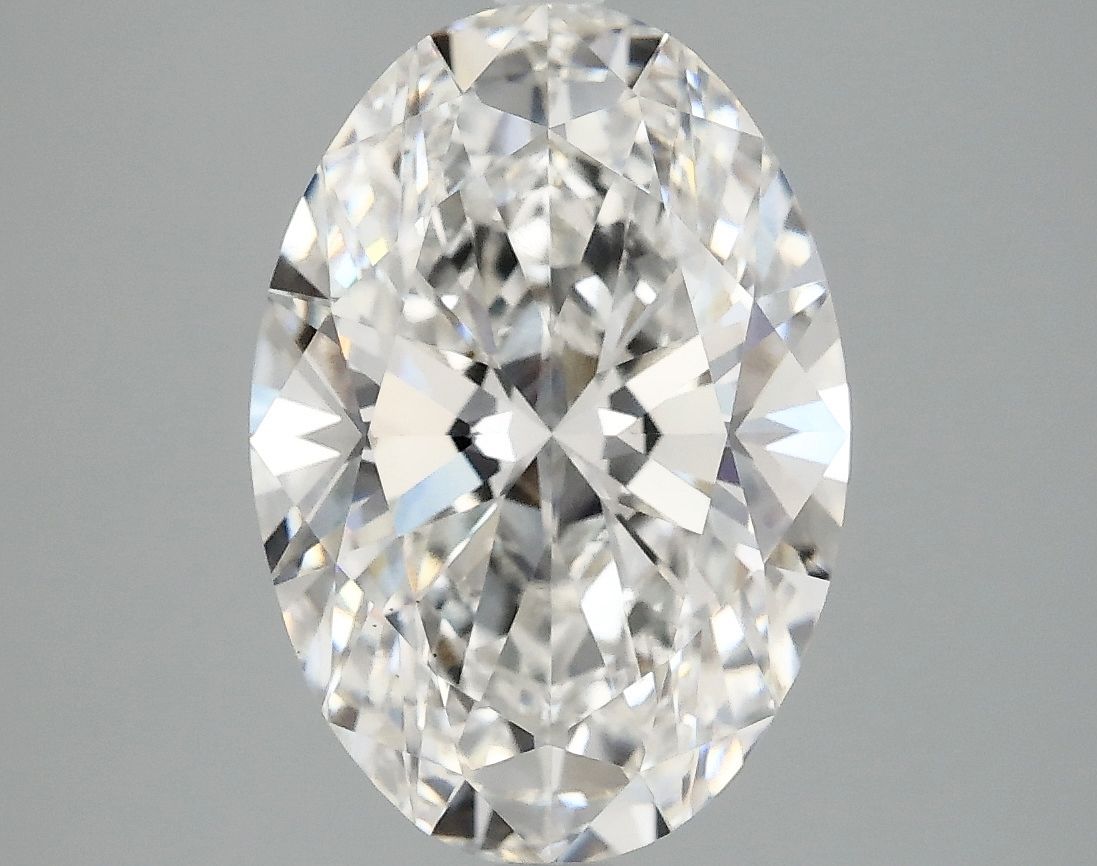3.91 ct. oval Lab Grown Diamond front image