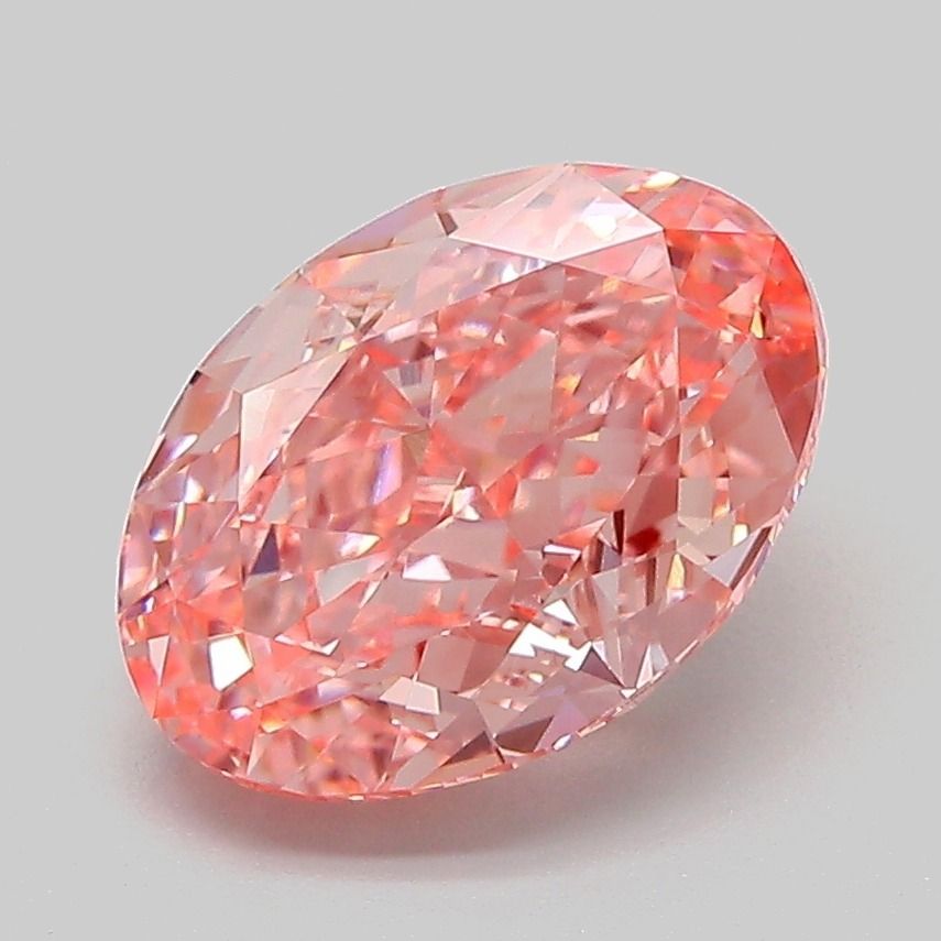 2.71 ct. oval Lab Grown Diamond front image