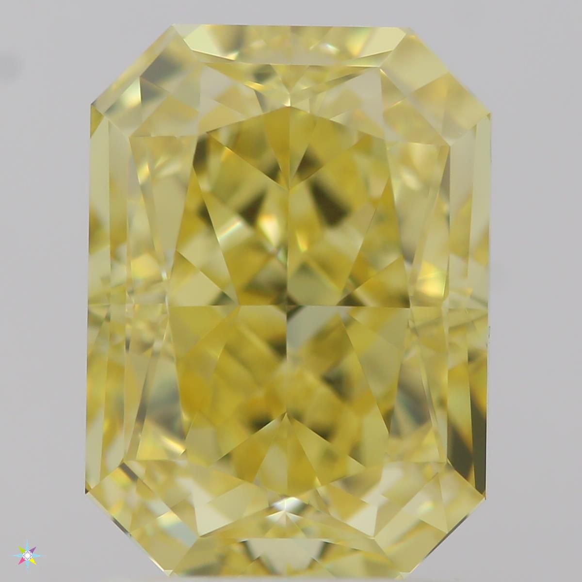 2.07 ct Radiant diamond