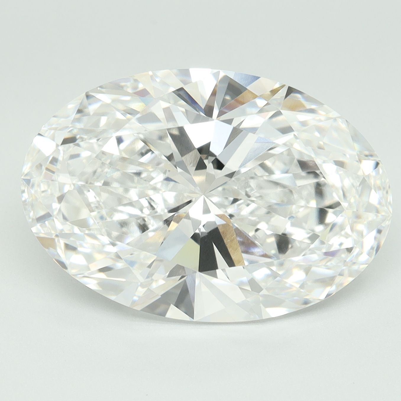 8.46 ct. oval Lab Grown Diamond front image