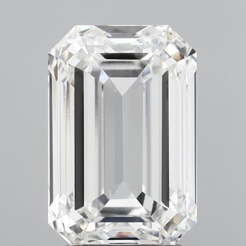 3.02 ct. emerald Lab Grown Diamond front image