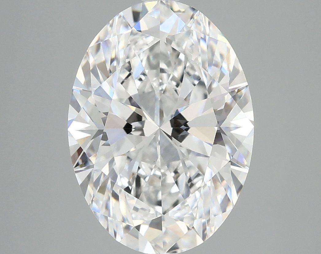 4.10 ct. oval Lab Grown Diamond front image