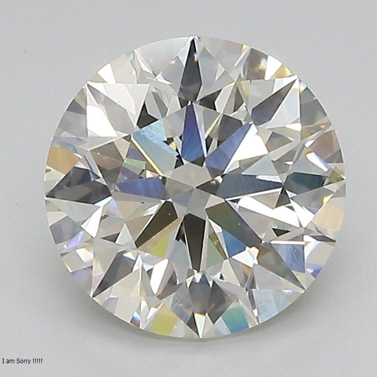 2.47 ct. round Lab Grown Diamond front image