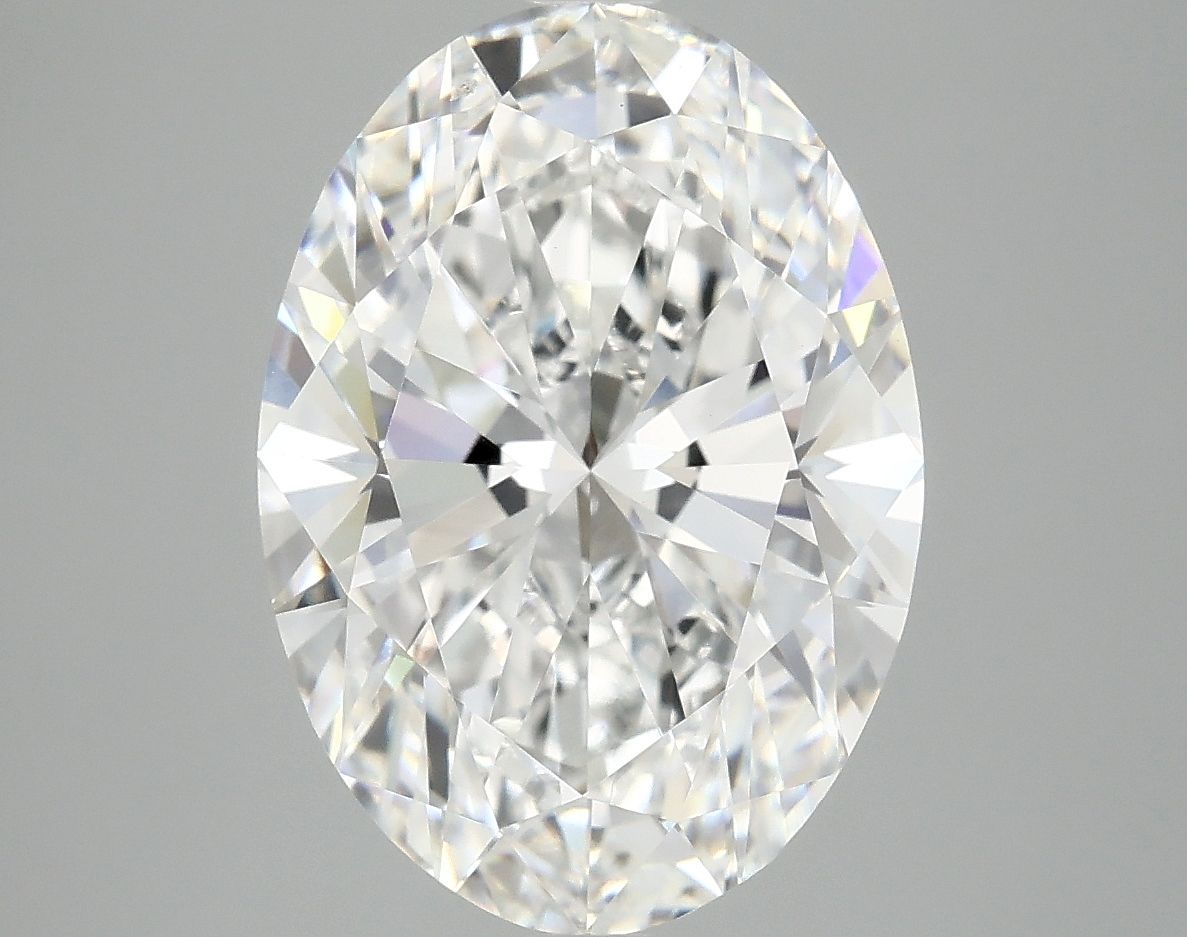 5.05 ct. oval Lab Grown Diamond front image