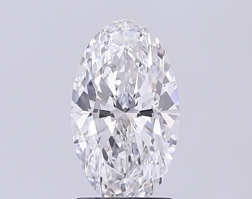 2.01 ct. oval Lab Grown Diamond front image