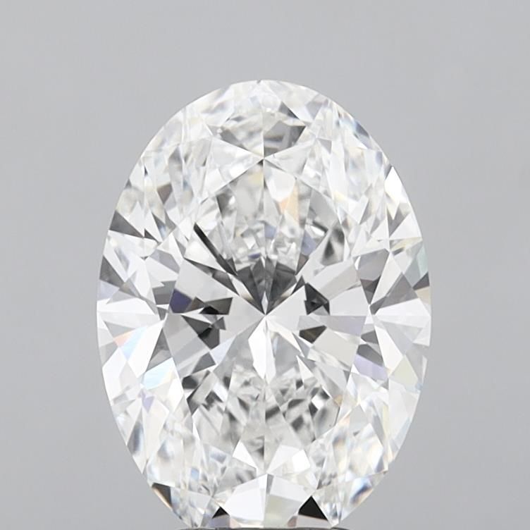 5.03 ct. oval Lab Grown Diamond front image