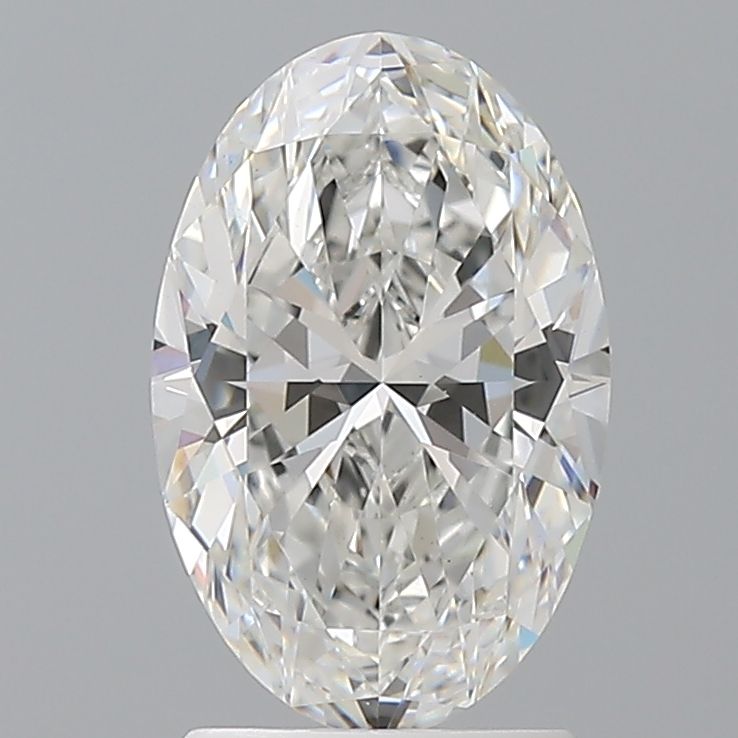 2.05 ct. oval Lab Grown Diamond front image