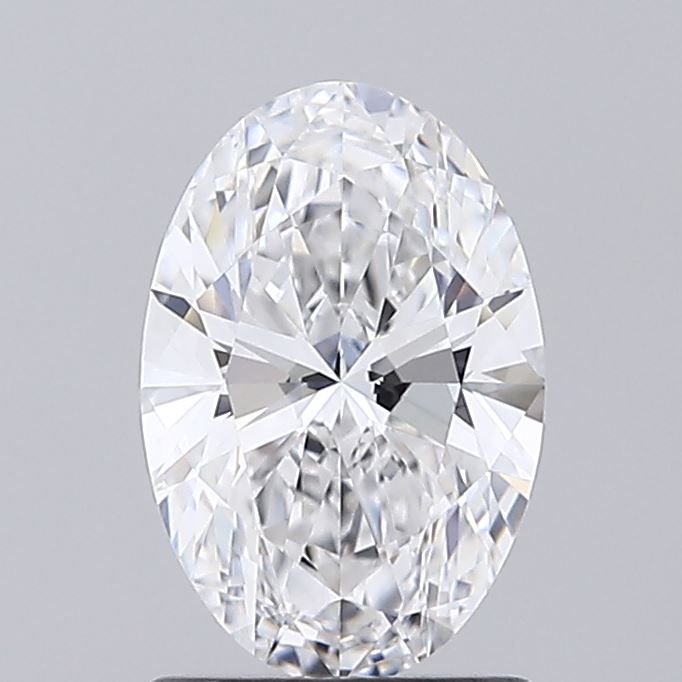 1.24 ct. oval Lab Grown Diamond front image