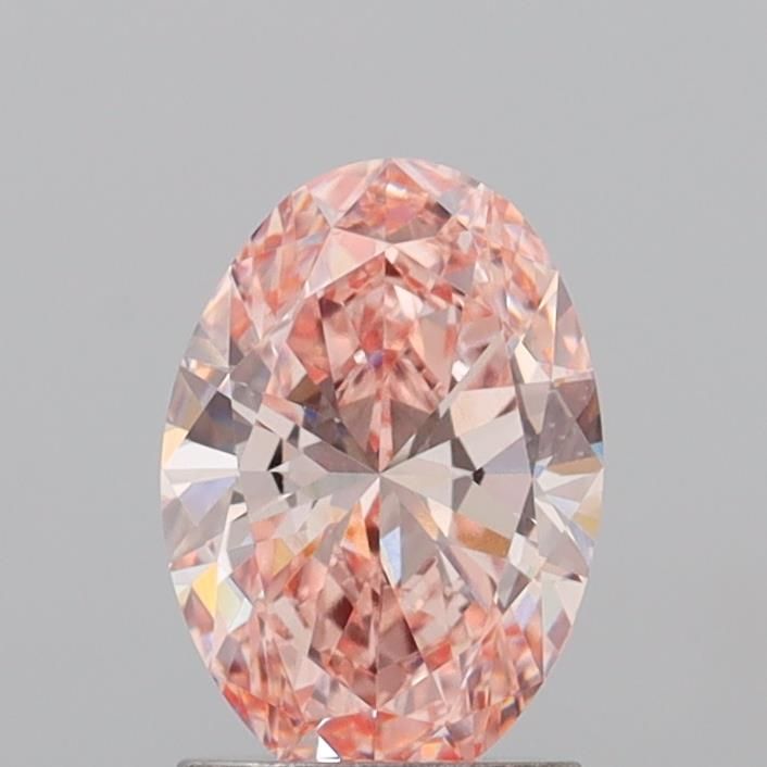 1.52 CT Fancy Intense Pink OVAL