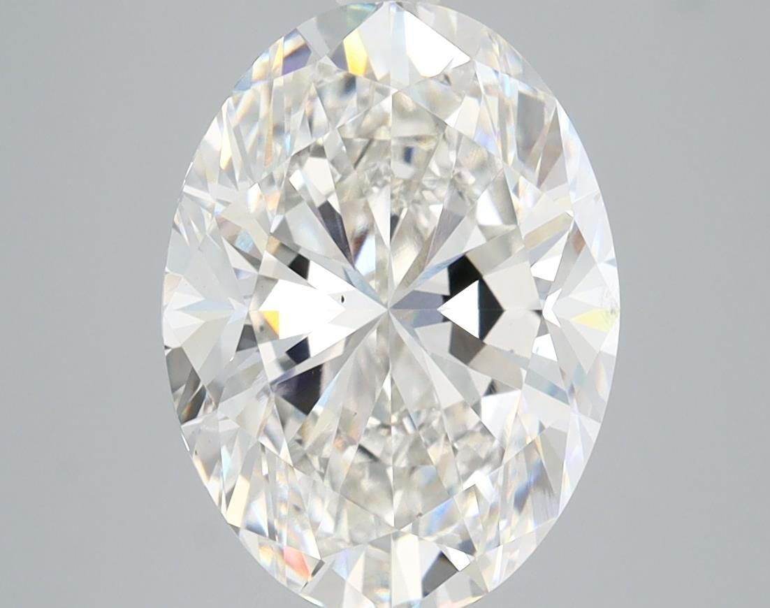4.22 ct. oval Lab Grown Diamond front image