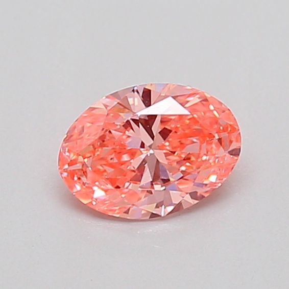 0.41 CT Fancy Vivid Pink OVAL