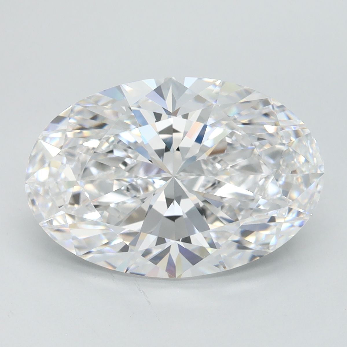 3.27 ct. oval Lab Grown Diamond front image