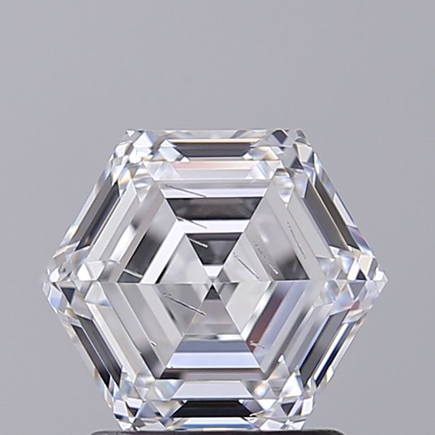 1.55 ct lab-grown Hexagonal Diamond