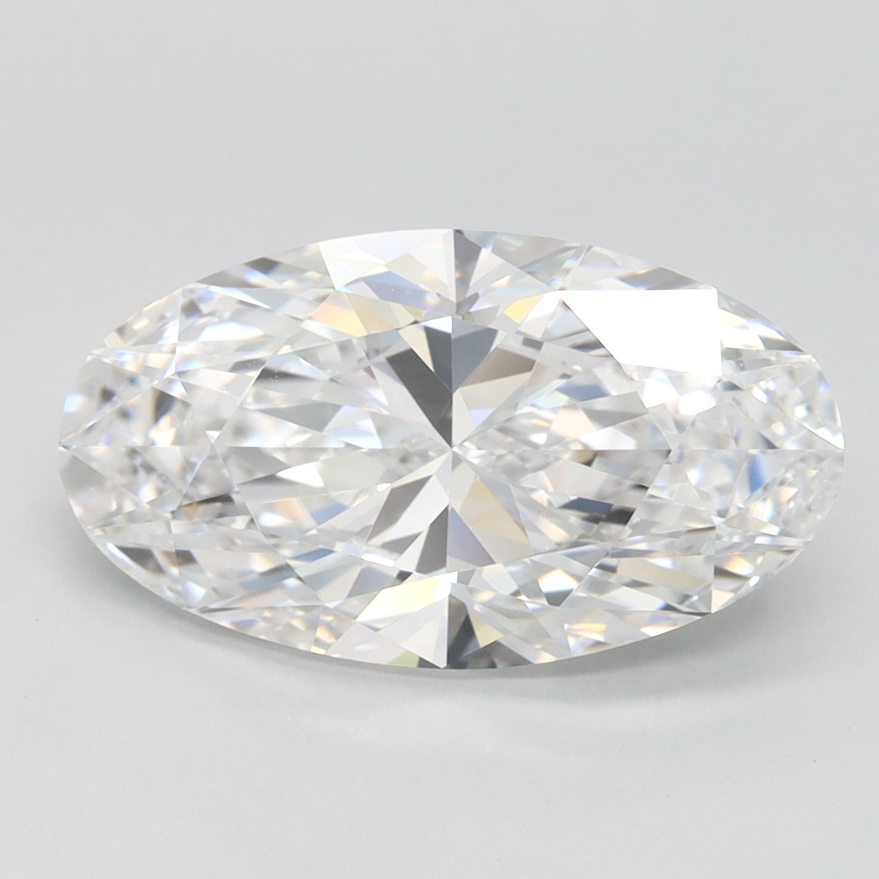 3.05 ct. oval Lab Grown Diamond front image