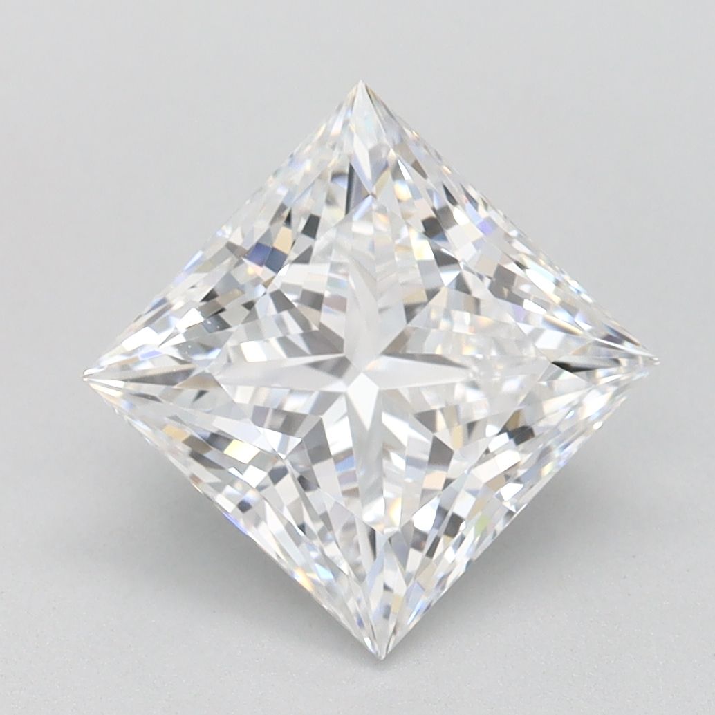 2.10 ct. princess Lab Grown Diamond front image