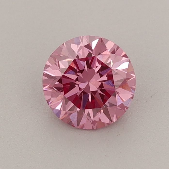 0.63 CT Fancy Vivid Pink ROUND